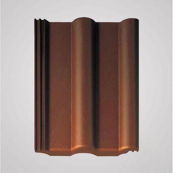 Цементно-песчаная черепица “BRAAS”, Франкфуртская, Тёмно-коричневая